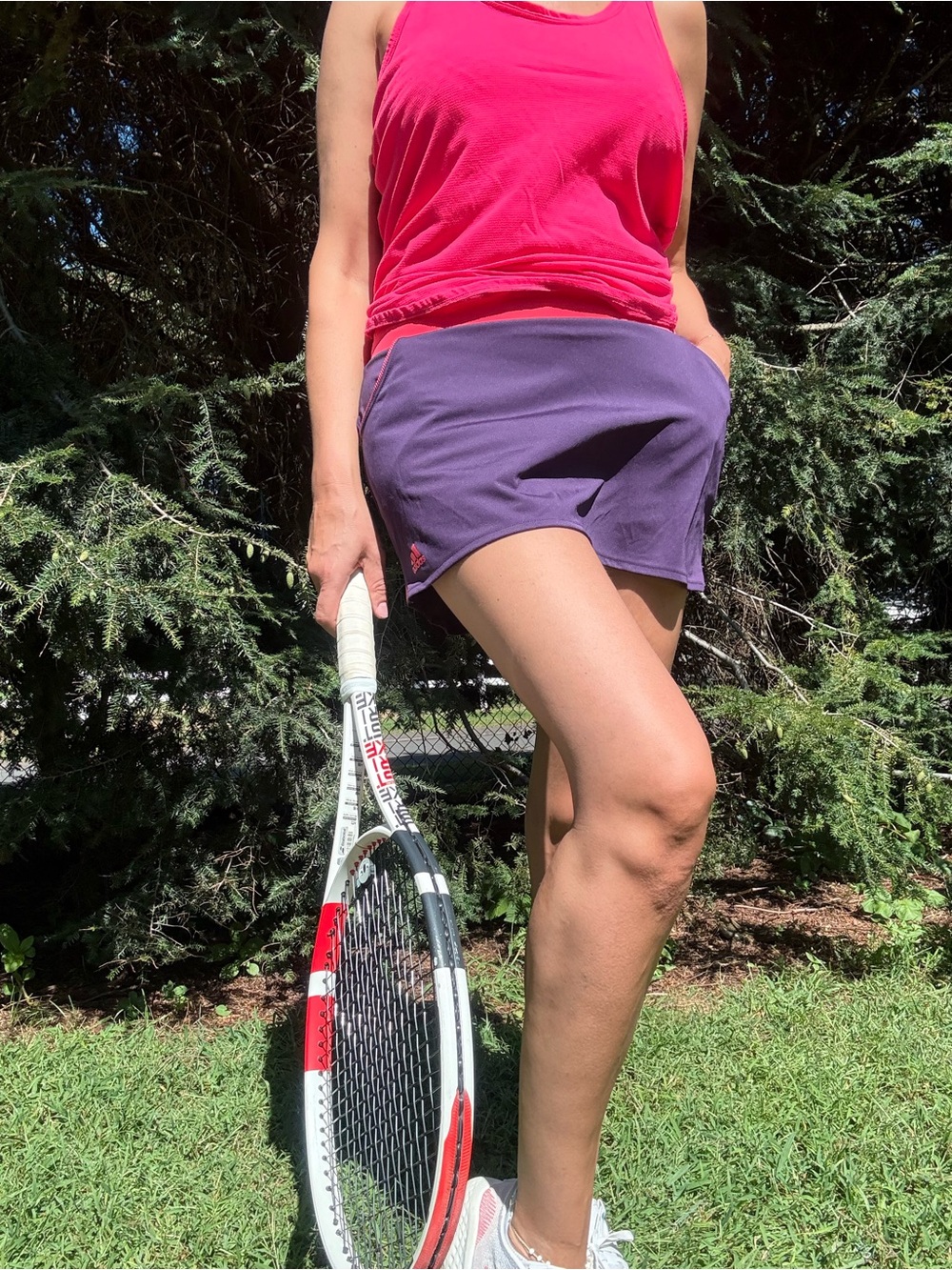 Purple Women’s Athletic Skort - Casual Tennis Skort